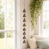 Balconies Metal Wind Chimes Hanging Decors With Bells and Chain, Soft Bells Accent for Patios, Porch, Window or Entryway