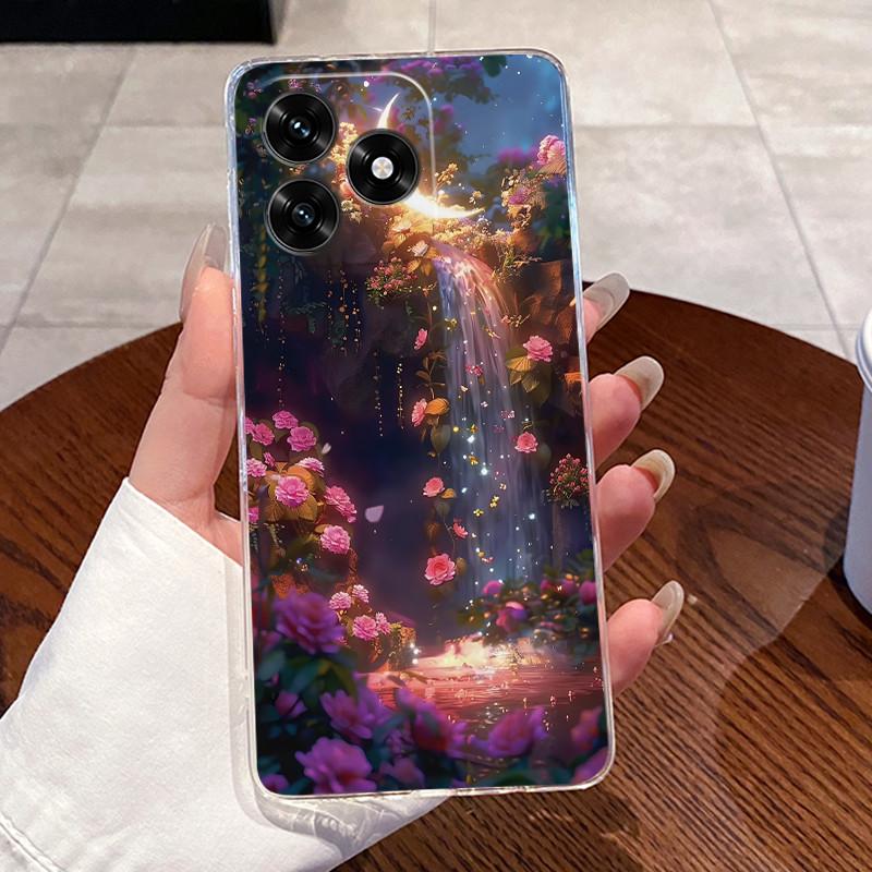For Honor X5c Plus Casing Clear Luxury Cute Love Rabbit Funny Cool TPU Soft Silicone Phone Case HonorX5c X 5C Plus 4G Back Cover