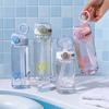 Water bottleTritan Simple Straw Water Cup 1011 New Pregnant Women and Girls Small Portable Scale Student School Special Cup