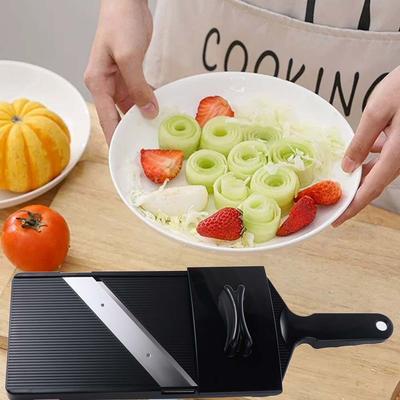 Japanese Vegetable Slicer Cutter Black Cucumber Peeler Carrot Shredder  Kitchen Cutting Tools