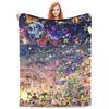 Cookie Run Kingdom Knitted Blankets Velvet Ultra-Soft Throw Blanket for Bedding Couch Bed Rug