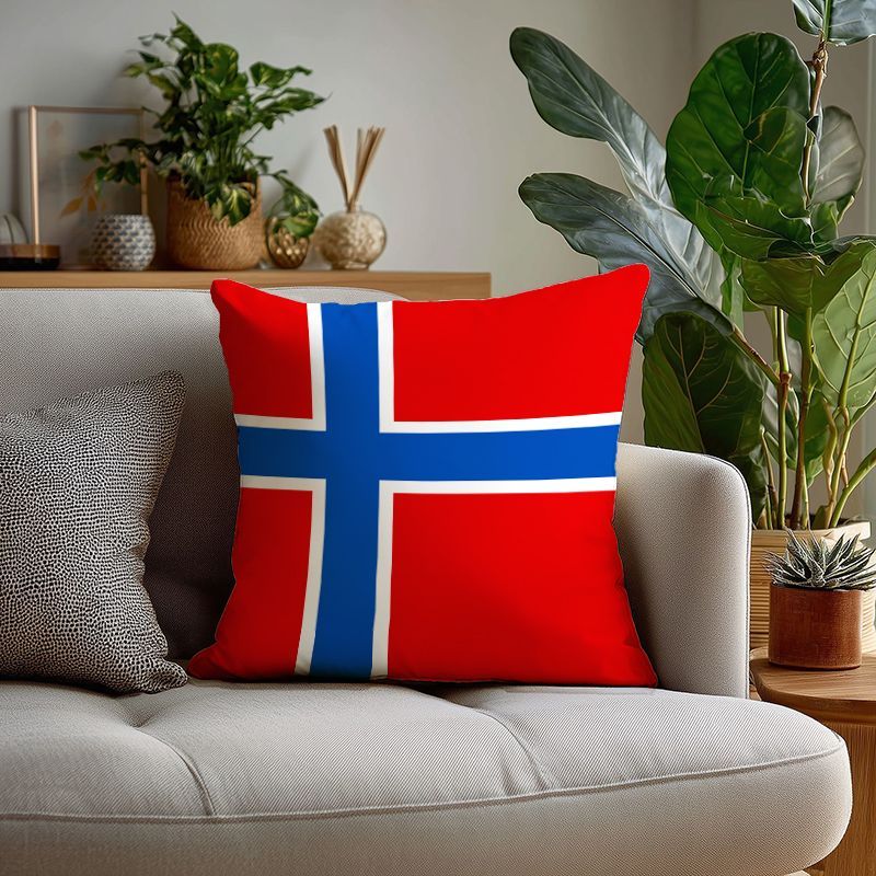 2026 USA-Canada-Mexico World Cup Flag Pillow, Decorative Pillow, Sofa Accessory, Cushion, Bedside Pillow, Lumbar Pillow (Includes Filling)