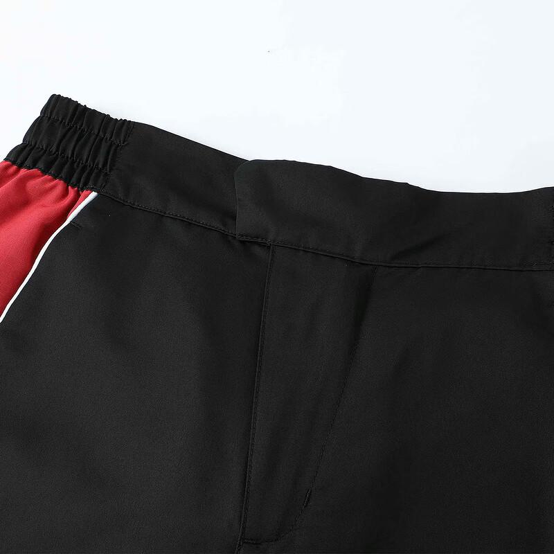 Puma Woven Beyond The Speed Pant Retro Sports Splicing Design Loose Wide Leg Mid Rise Versatile Casual Pants Women pants Black 631086-01