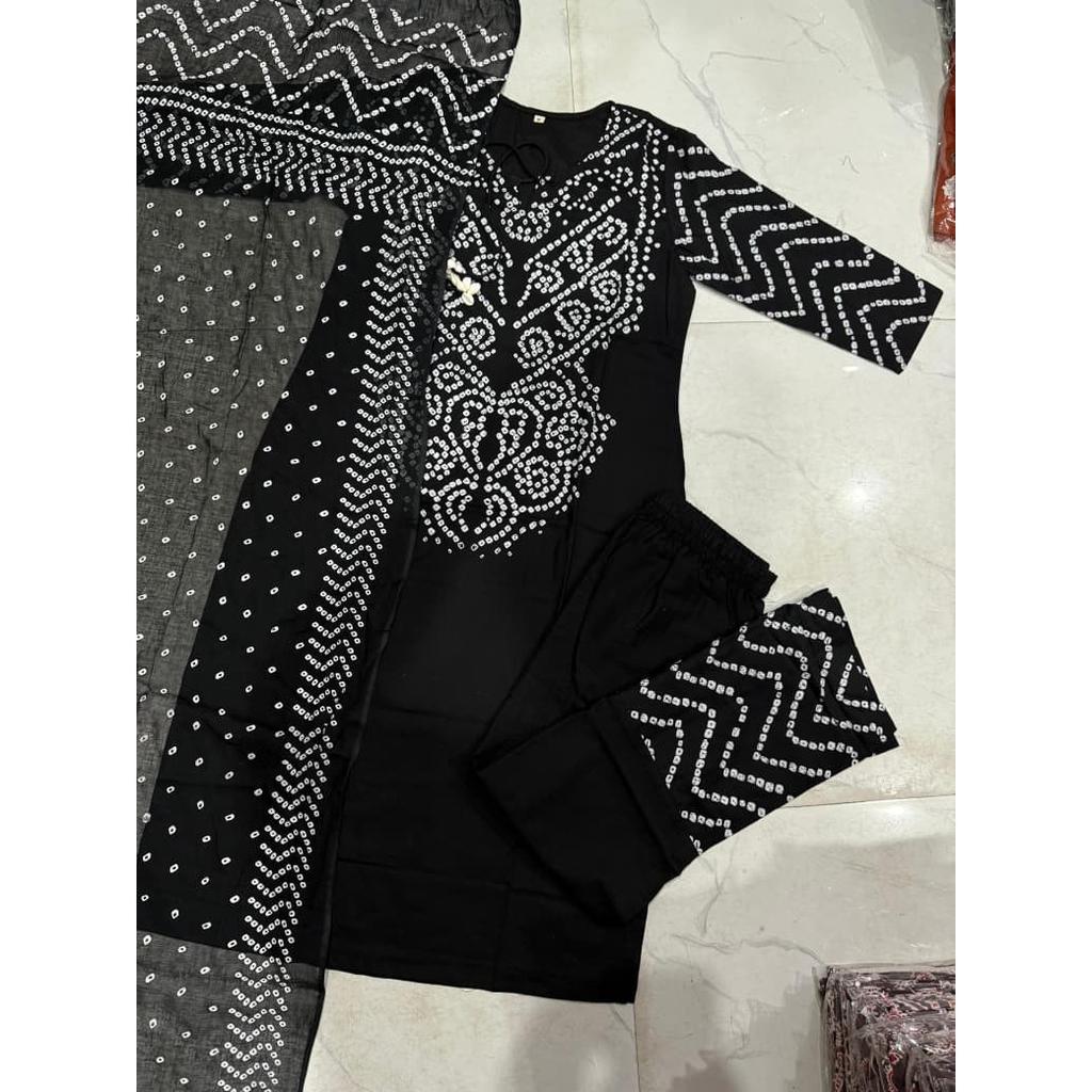 Bollywood Indian Women Kurti Pant Dupatta Set Designer Party Wear Top Kurta Set