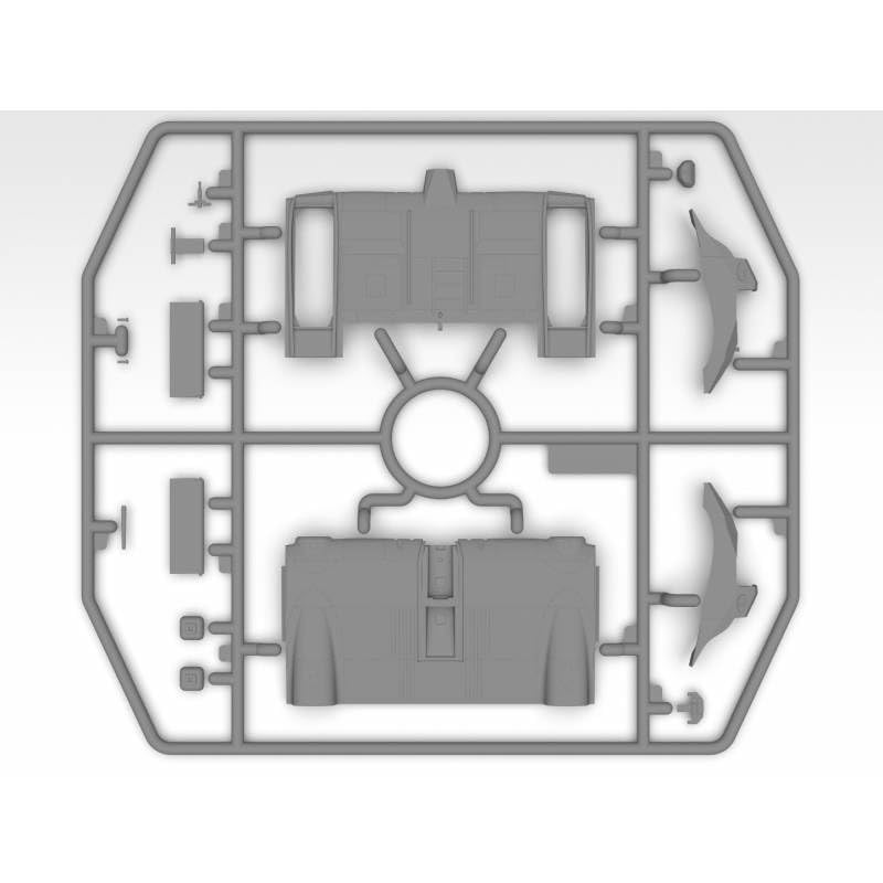 ICM Fw German Attack Aircraft Plastic Model Kit 72290 1/72 Focke-Wulf 189C/V-6 (Airplane)