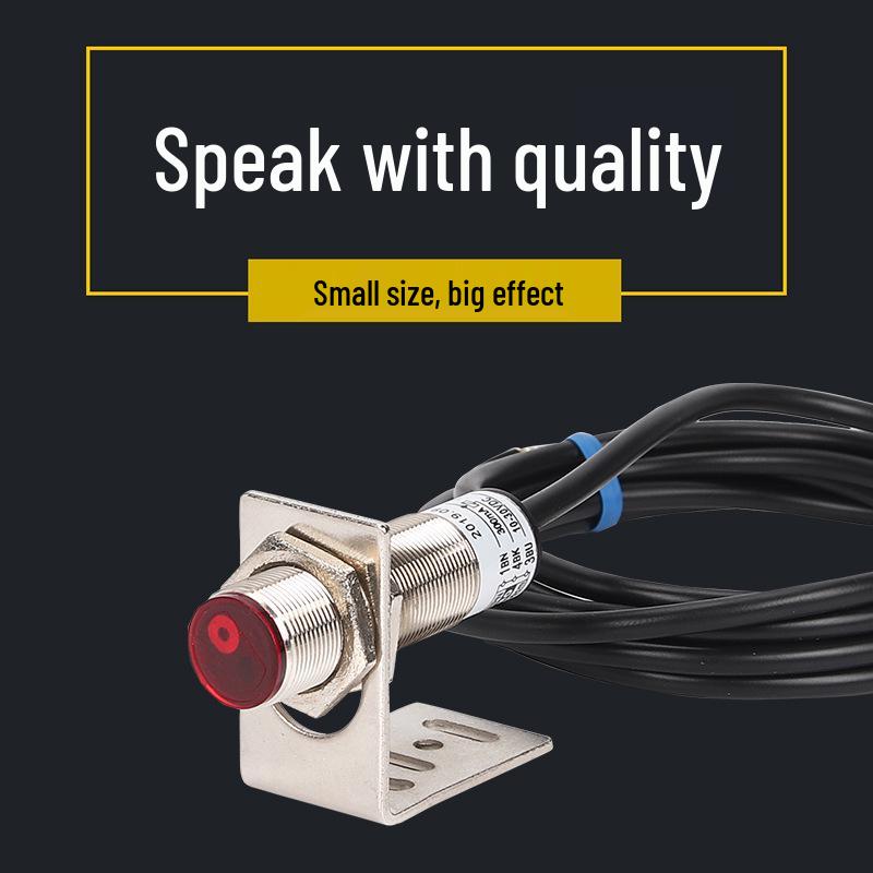 M18 Laser Infrared Photoelectric Switch SZ-JG-8MJMFS1 - Mirror Reflection Type Sensor
