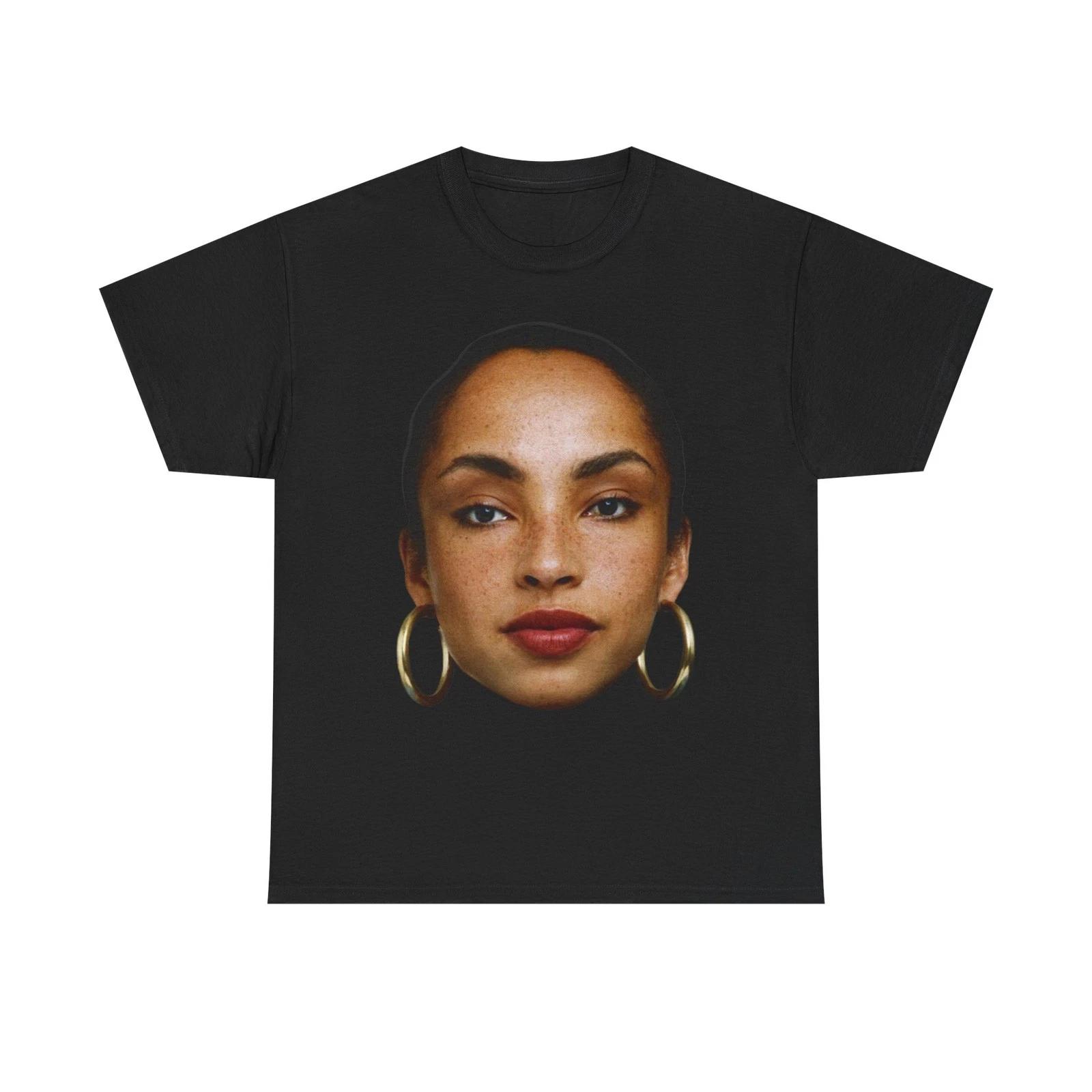 Graphic Sade Adu Head Unisex Heavy Cotton Tee 4XL