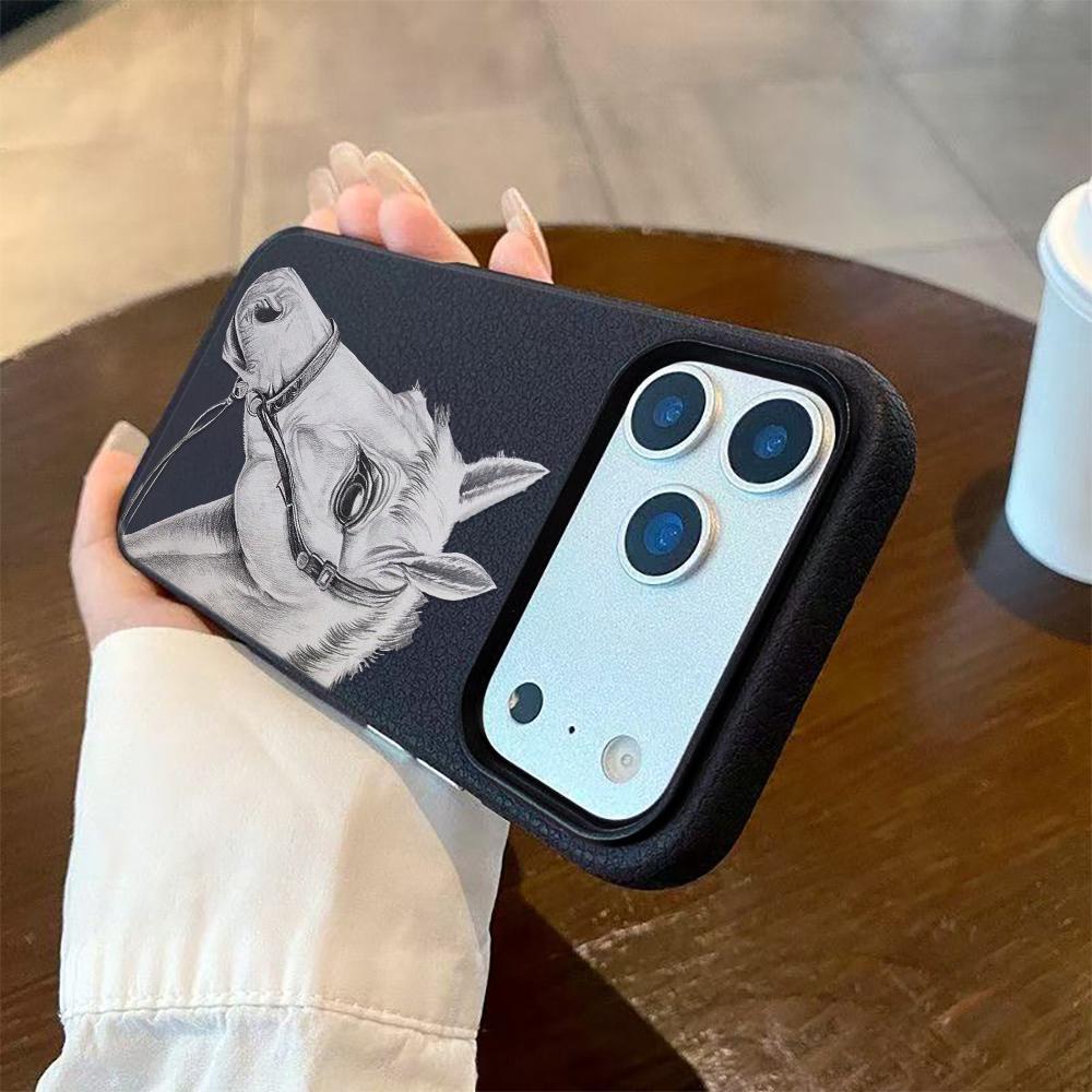 A White Horse Phone Case For IPhone 17 17Air 16 15 14 13 12 11 Pro Max Plus Cover Case Funda Bumber Coque 16 15 14 Plus Case