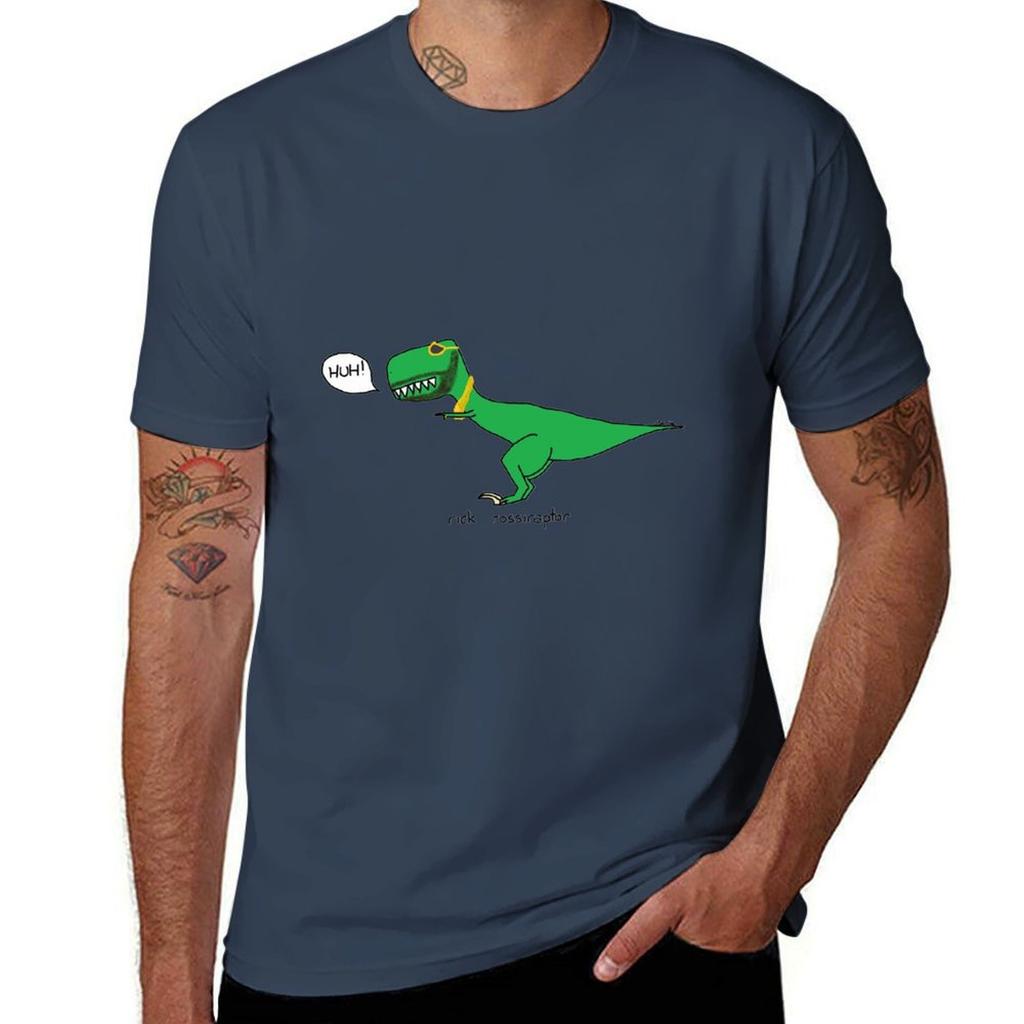 Rick Rossiraptor TShirt Festival Casual Short Sleeve