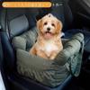 Car Pet Back Seat Cushion Bed for Dogs and and Large Waterproof Pet Driving Bed with Leash Car Interior Protection for Cats and Compatible with All