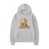 Autumn Cat Sushi Print Printed Men's Hoodie Brand Hoody Y2K Clothes Vintage Fashion Casual Unisex Long Sleeve Pullovers
