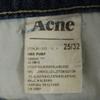 ACNE Straight denim pants 25/32 Women Used