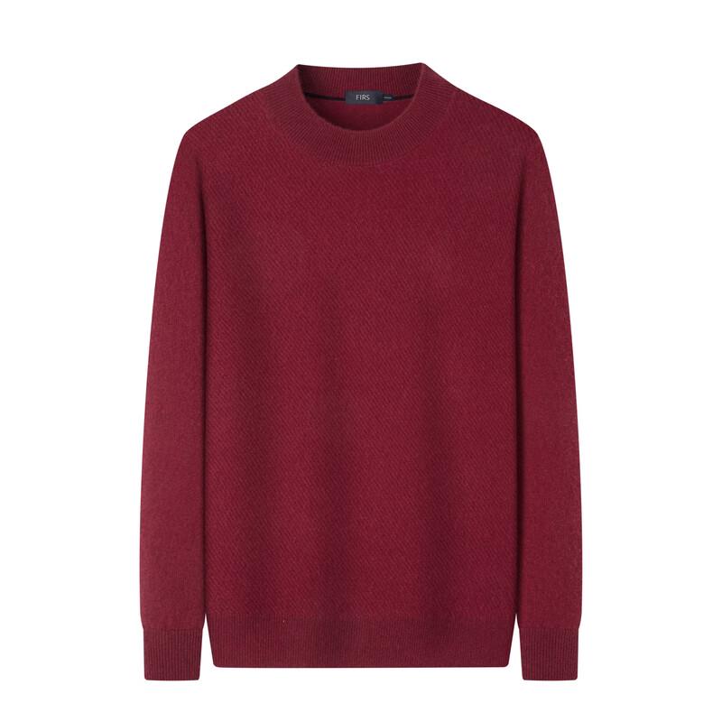 FIRS Men's Pure Cashmere Half-Turtleneck Sweater