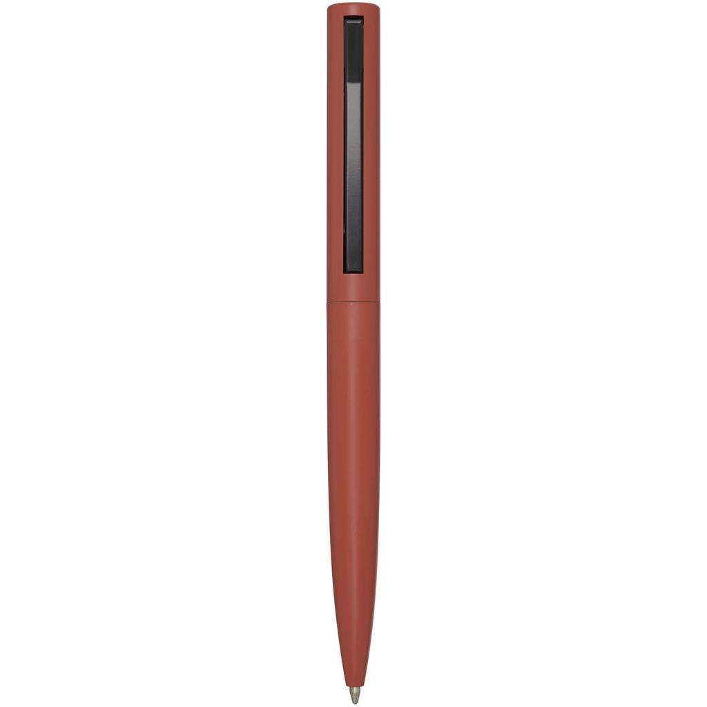 Pen of recycled aluminum "Juana" (blue ink) Brick