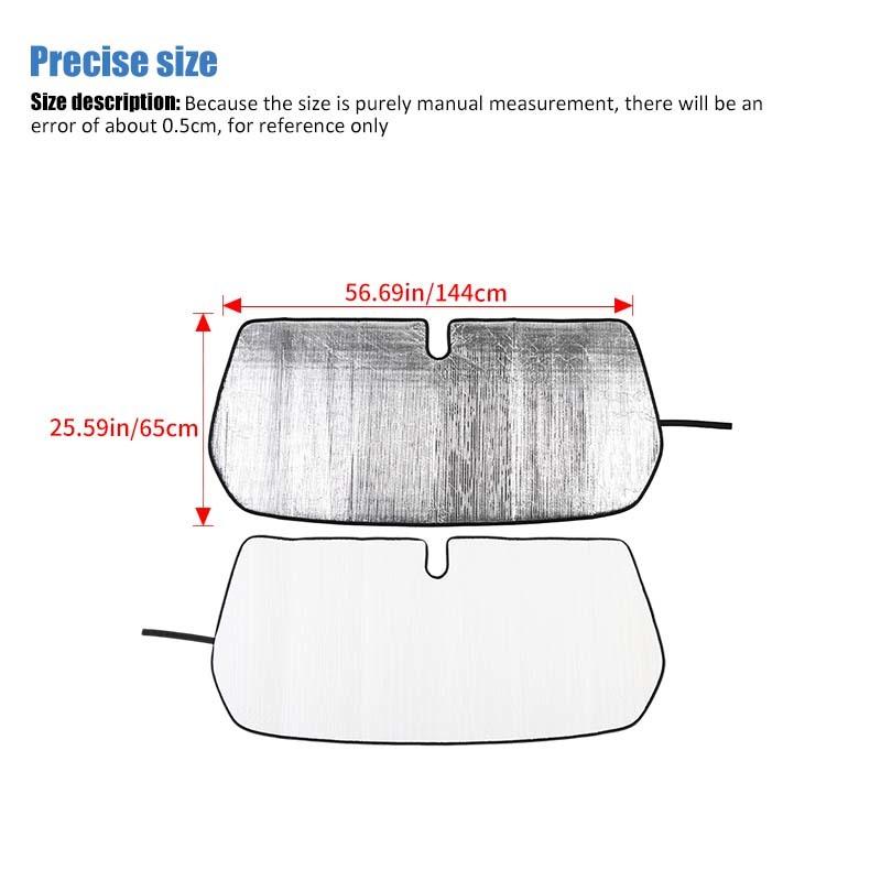 Parasole Anteriore per Parabrezza Auto Tenda Finestrino Parasole Pieghevole Copertura Visiera Parasole Adatta per Jeep Renegade 2016 in Su Accessori Interni Auto, 1 pz