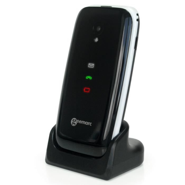 Geemarc Cl8700 - Senior Flip Mobile Phone Large Buttons 4g