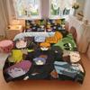 Naruto Characters Collage Print 3Pcs Bedding Setduvet Cover With 2 Bedropillowcase Home Birthday Gift