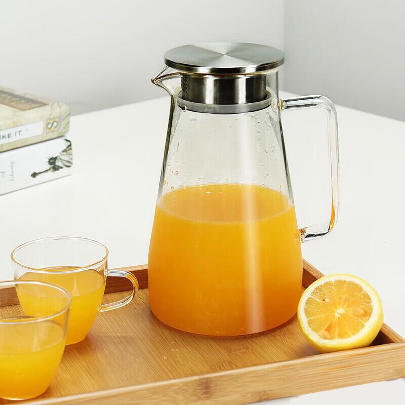 1500ml High Borosilicate Glass Water Pitcher