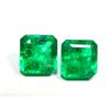 Natural Emerald Cut CERTIFIED 16 Ct Untreated Colombian Green Loose Gemstone MQ-18 002