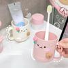 Travel Toothbrush Storage Box Household Wash Cup Cute Toothbrush Holder  For Children
