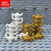 MOC Blocks Teapot Utensil Cup Chinese KUNG FU Tea Genie Lamp 98383 Learning Construction bricks Action figure Toy kid gift idea