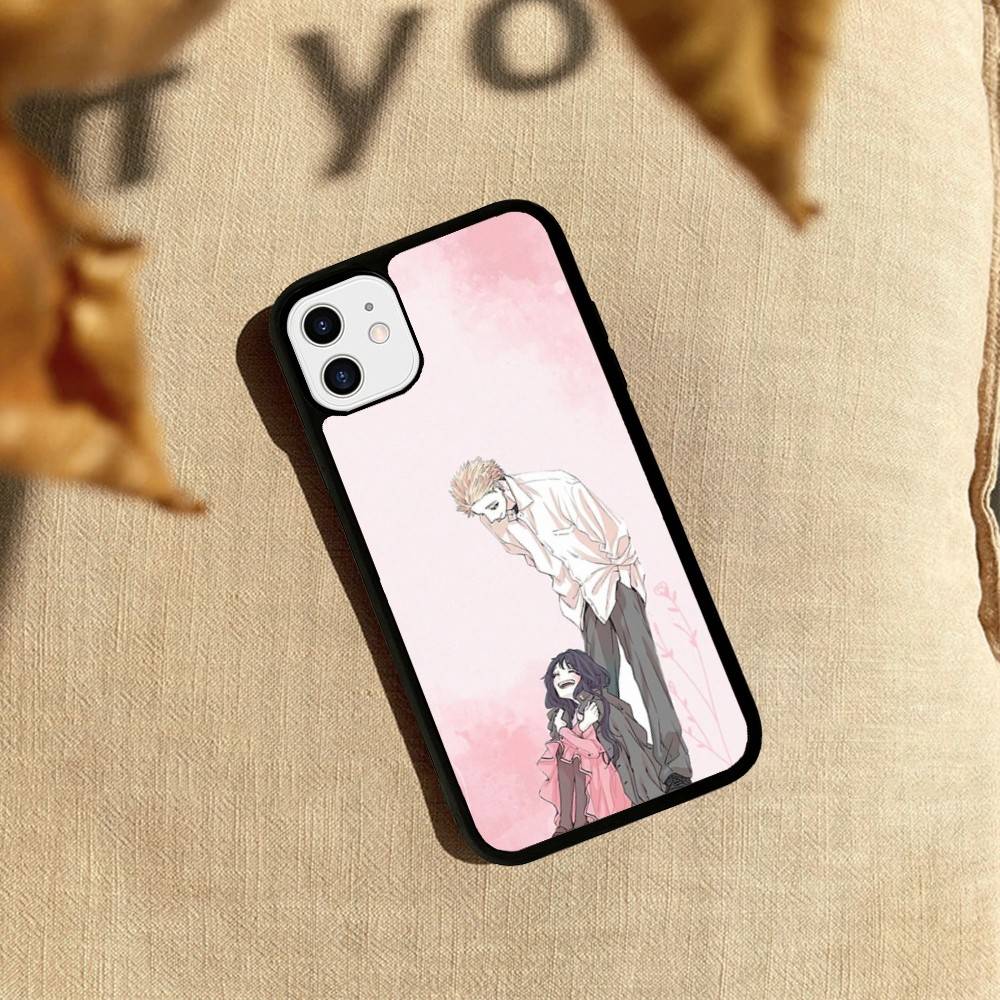 Anime Cute Kaoruko And Rintarou Phone Case For iPhone 17 16 15 14 13 Plus 12 11 Pro Max PC+TPU Cases Back Cover
