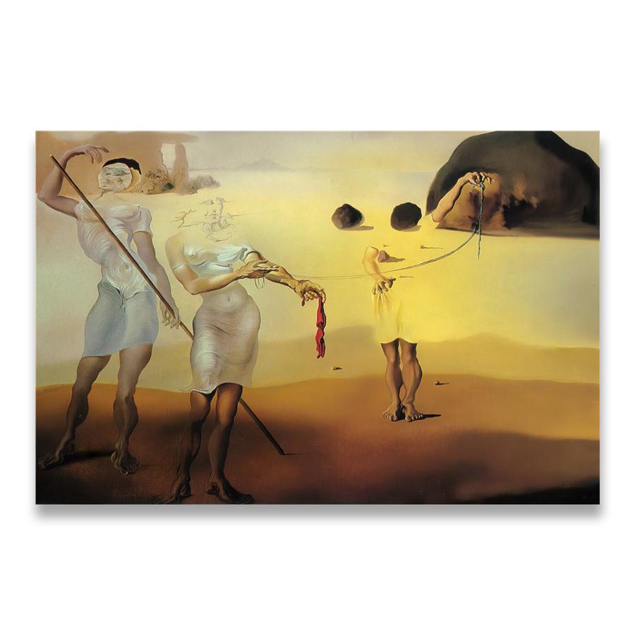 Kniha vln Plachetnice Obrázek Plátno Malba Deník objevu Od Vladimira Kushe Salvador Dalí Umělecký tisk na plátno Plakát