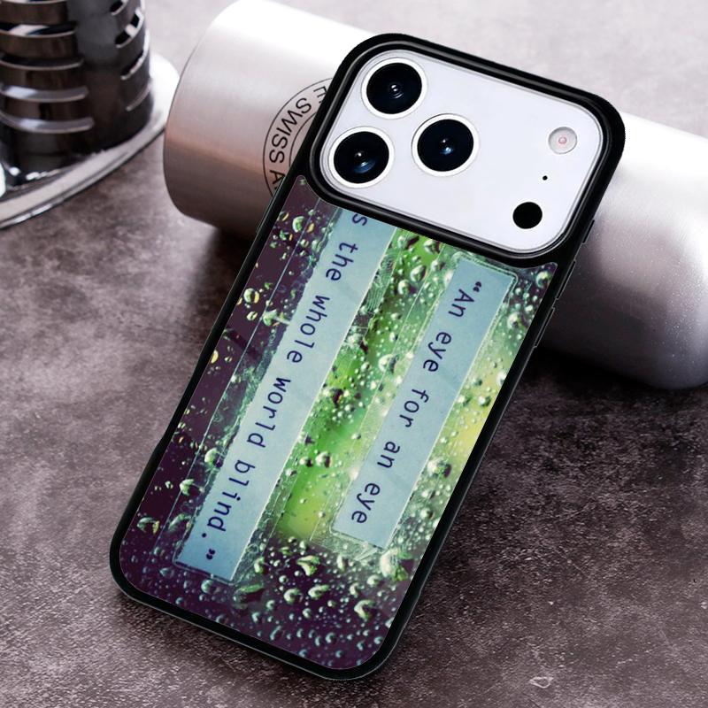 

Чехол для телефона Око за око (слепой) для iPhone 17 16 15 14 13 12 11 Pro Max Plus 17Air Мягкий силиконовый чехол iPhone 16