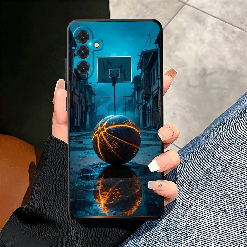 Basketball Basket Sports Soft Phone Case for Samsung A17 A37 A57 A16 A26 A36 A56 A15 A25 A35 A55 A14 A24 A34 A54 A13 A23 A33 A53