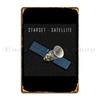 Starset Satellite Lyrics Fan Edit Metal Sign PaintingDesigns Cinema Wall Decor Wall Mural Tin Sign Poster