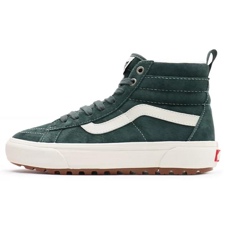 

Vans Unisex SK8 HI Mte 1 High Top Sneakers White/Green VN0A5HZYA08 35