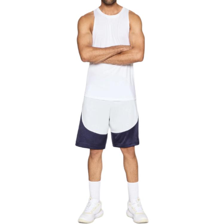 Under Armour Color Blocked Elastic Waist Mid Rise Three Quarter Sports Shorts Men shorts 6009771-023