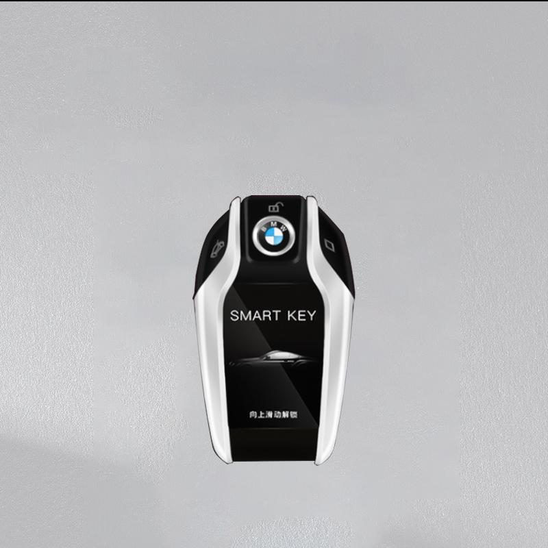 Car Key Case Cover Fob Protector Shell for BMW Display LED 5 7 series G11 G12 G30 G31 G32 i8 I12 I15 G01 X3 G02 X4 G05 X5 G07 X7 dnsh52