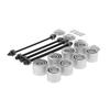 28pcs Pull Press Sleeve Kit Remove Bushes Bushing Bearings Seals Carbon Steel Professional