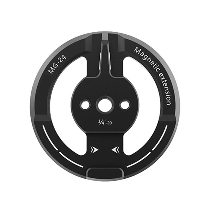 Strong Metal Magnetic Phone Tripod Mount Holder Works On 1/4 Thread And Cold Shoe Linkage For Camera Support