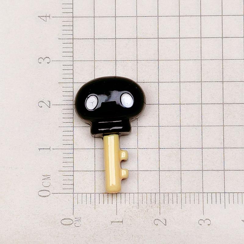10 Pcs New Mini Kawaii Cartoon Skull Head Animal , Bow, Cake Resin Scrapbook Diy Jewelry Children Gift Hairpin Accessories A25