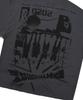 Physical Department Cartoon Basketball T-Shirt Blue Charcoal
