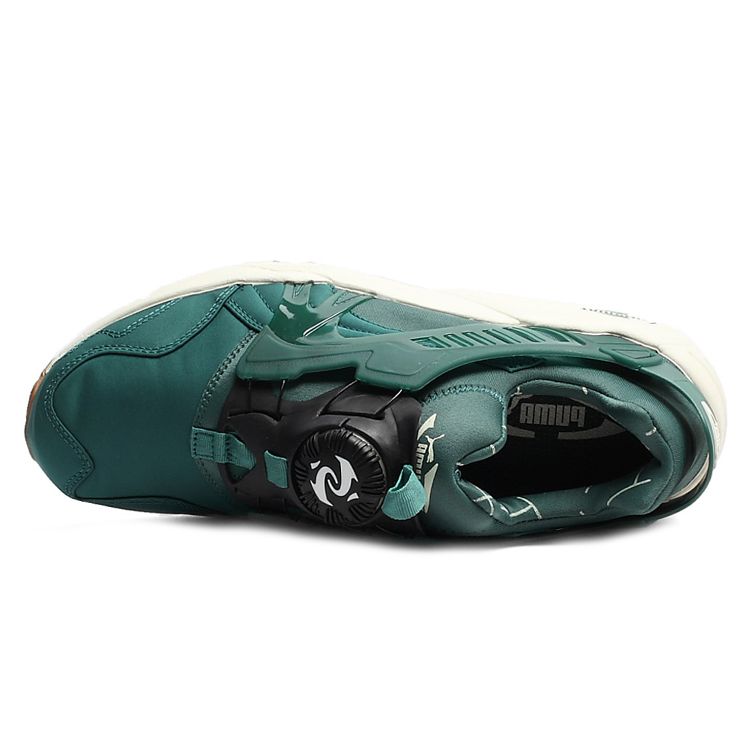 Puma Disc Blaze Low Top Unisex Green Running Shoes 357677-04