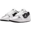 Jordan COURT CONNECT Low Top Basketball Shoes White Black Unisex IR2298-100