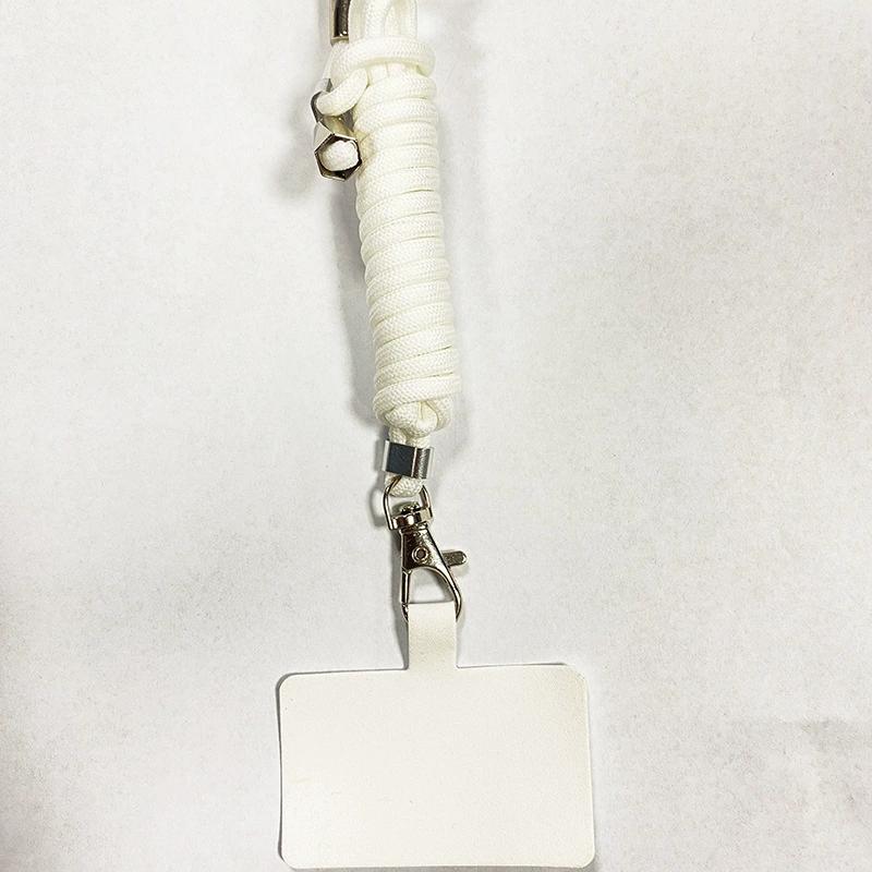 NEW Adjustable Phone Lanyard Detachable Neck Cord Lanyard Strap Carabiner Compatible Pendant With Card For Mobile Key Fob Colors