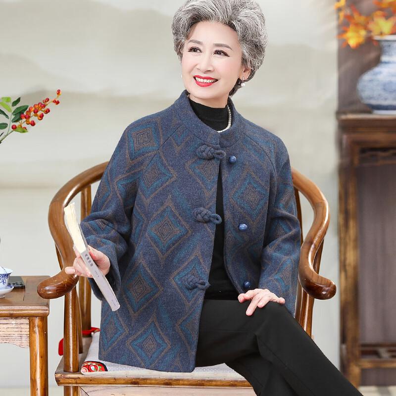 New Chinese Style Cardigan for Middle-Aged Women
