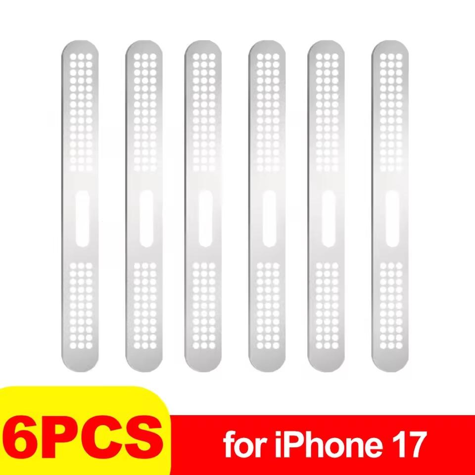 2/10PCS Metal Speaker Dust Sticker for IPhone 17 Pro Max Air 17PM 17Pro Speaker Protective Cover Mesh Dustproof Net For iPhone17
