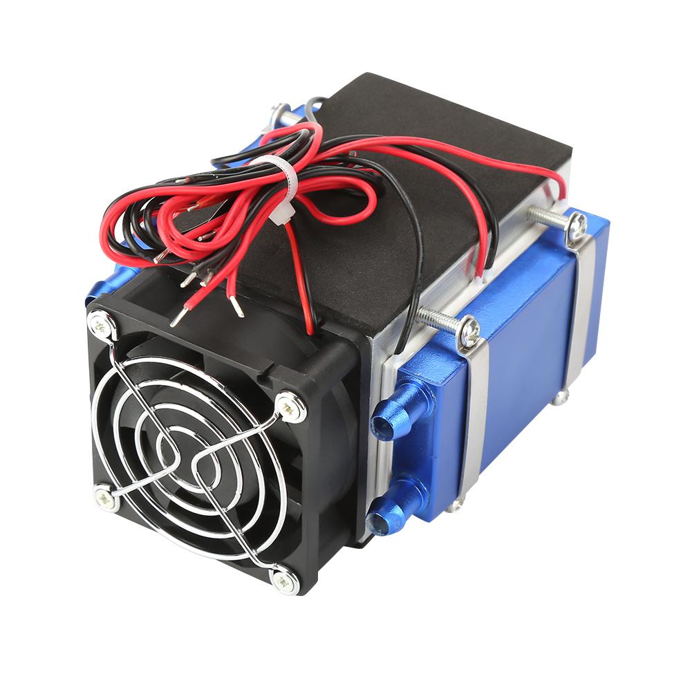 12V 4 Chip Semiconductor Refrigeration NaMachine Cooler       Cooling Device
