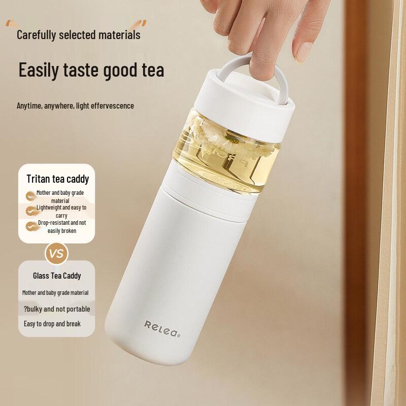 RELEA Tea Separation Insulated Bottle 350ML