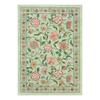Boho French Elegant Floral Green Rug European pastoral style living room decorative carpet bedroom art carpet washable carpet
