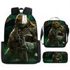 Teenage Mutant Ninja Turtles Children'S School Bag Elementary School Student Cartoon Breathable Backpack Cute Burden Reduction Cool Printed Backpack