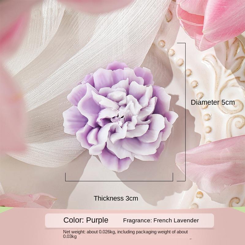Mother's Day gift carnation flower-shaped handmade soybean scented candle Valentine's Day girl's companion gift flower candle