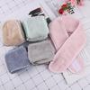 Adjustable Facial Hairband Makeup Head Band Toweling Hair Wrap Shower Cap Towel