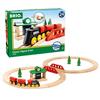 BRIO Classic Rail Figure-8 Set [22 Pieces] 33028, Ages 2+ [Toy, Wooden Toy, Wooden Rail Set, Gift (Birthday/Christmas)]
