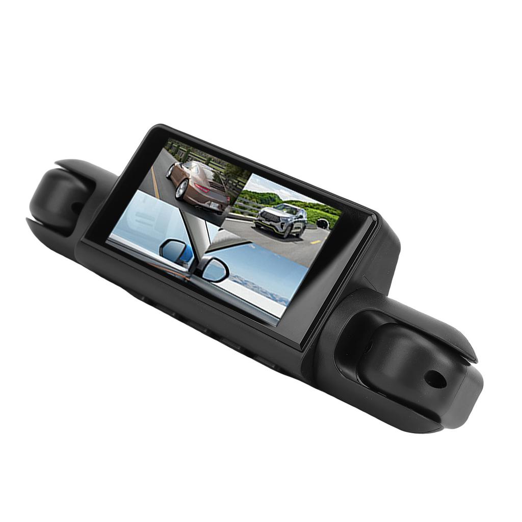 Dash Cam Front Rear Inside 4 Lens 1080P HD Wide Angle Dashboard Camera Recorder with 2.7 Inch Screen for Car